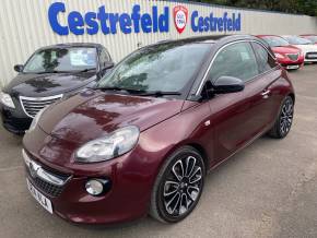 Vauxhall Adam 1.4i Glam 3dr Hatchback Petrol Red at Cestrefeld Car Sales Chesterfield