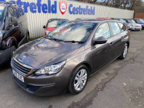 Peugeot 308 1.6 HDi 92 Active 5dr Estate Diesel Grey at Cestrefeld Car Sales Chesterfield