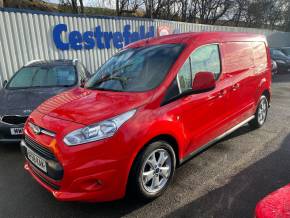 Ford Transit Connect 1.5 TDCi 120ps Limited Van Panel Van Diesel Red at Cestrefeld Car Sales Chesterfield