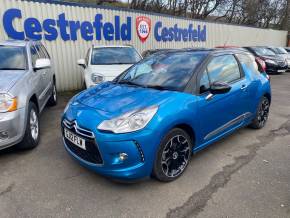 Citroen DS3 1.6 e-HDi Airdream DStyle Plus 3dr Hatchback Diesel Blue at Cestrefeld Car Sales Chesterfield