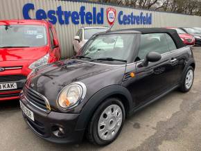 Mini Convertible 1.6 One 2dr Convertible Petrol Brown at Cestrefeld Car Sales Chesterfield