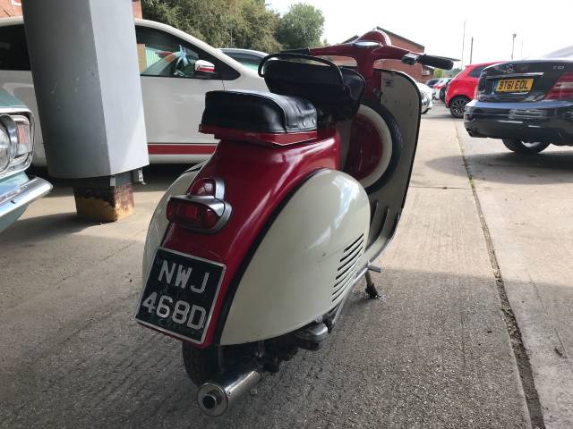 1966 Vespa S PX150 engine tuned