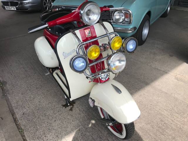 1966 Vespa S PX150 engine tuned