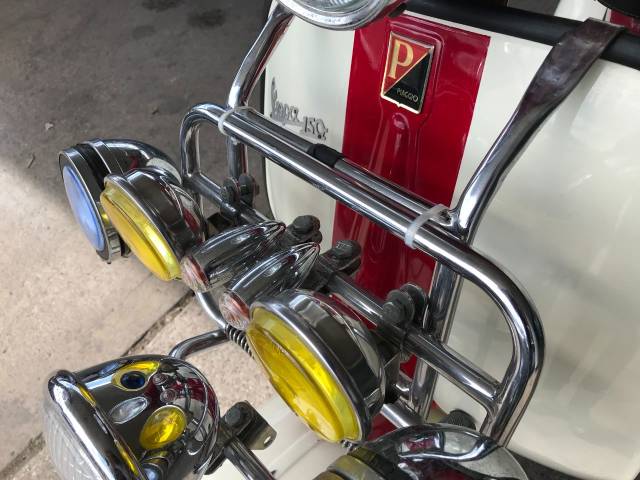 1966 Vespa S PX150 engine tuned