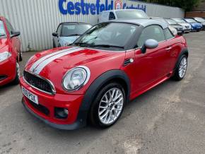 Mini Coupe 1.6 Cooper 3dr Coupe Petrol Red at Cestrefeld Car Sales Chesterfield