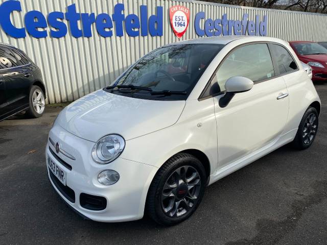 Fiat 500 1.2 S 3dr Hatchback Petrol White