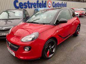 Vauxhall Adam 1.4i [100] Slam 3dr Hatchback Petrol Red at Cestrefeld Car Sales Chesterfield