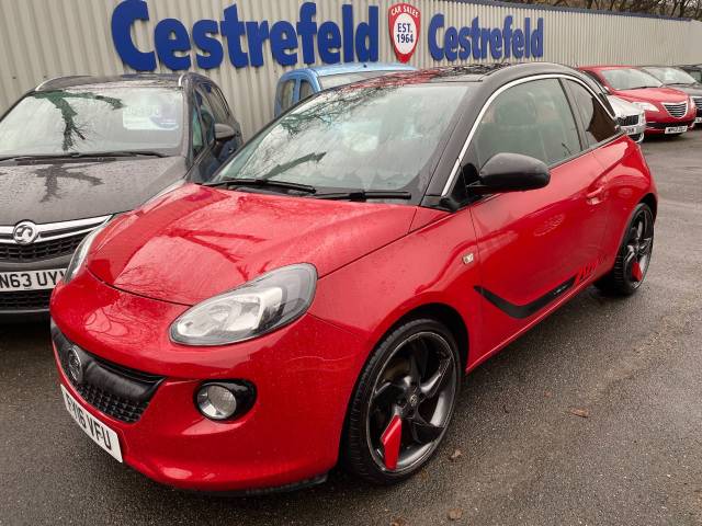 Vauxhall Adam 1.4i [100] Slam 3dr Hatchback Petrol Red