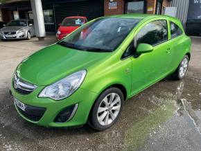VAUXHALL CORSA 2012 (62) at Cestrefeld Car Sales Chesterfield