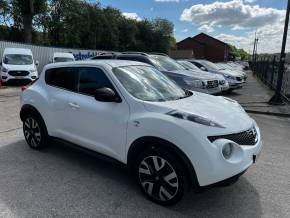 NISSAN JUKE 2014 (63) at Cestrefeld Car Sales Chesterfield