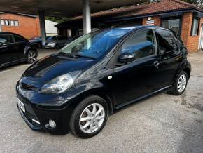 TOYOTA AYGO 2013 (63) at Cestrefeld Car Sales Chesterfield