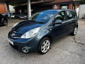 NISSAN NOTE 2013 (13) at Cestrefeld Car Sales Chesterfield