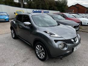 NISSAN JUKE 2017 (67) at Cestrefeld Car Sales Chesterfield