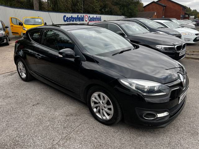 Renault Megane 1.5 dCi Dynamique TomTom Energy 3dr Coupe Diesel Black