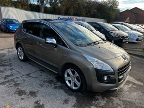PEUGEOT 3008 2013 (63) at Cestrefeld Car Sales Chesterfield