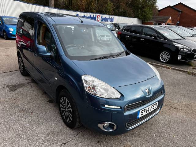 Peugeot Partner Tepee 1.6 HDi 92 S 5dr MPV Diesel Blue