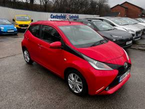 TOYOTA AYGO at Cestrefeld Car Sales Chesterfield